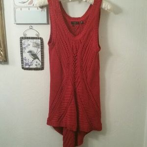 Dex sleeveless tunic top, S